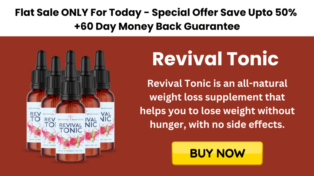 Revival Tonic scam