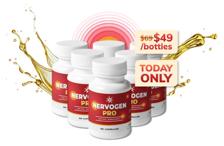Nervogen Pro™ is the way-out for those suffering from neuropathic pain. It is a nutritional supplement that claims to support nerves in your body. The Formula is Easy to Take Each Day, and it Only Uses Natural Ingredients to Get the Desired Effect.