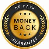 60-DAYS 100% MONEY-BACK GUARANTEE
